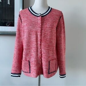 Tuzzi Heathered Cardigan Jacket